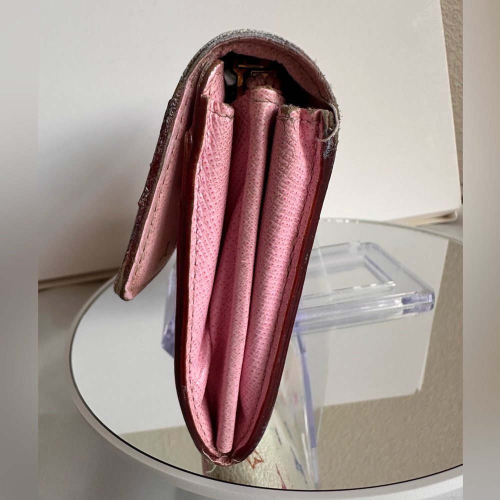 Louis Vuitton Murakami Multicolor Pink interior wallet on a chain - Picture 4 of 17